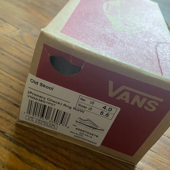 Light pink vans size 5.5 men 7 women - Picture 2 of 8
